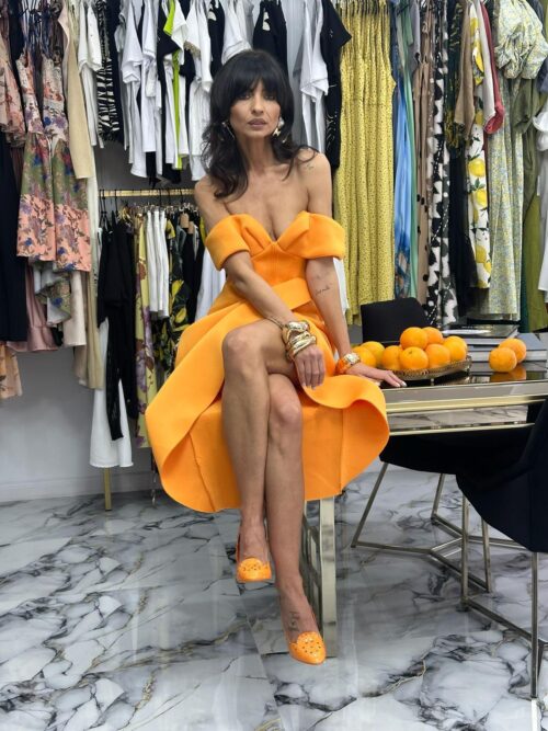 Rochie ASOS portocalie