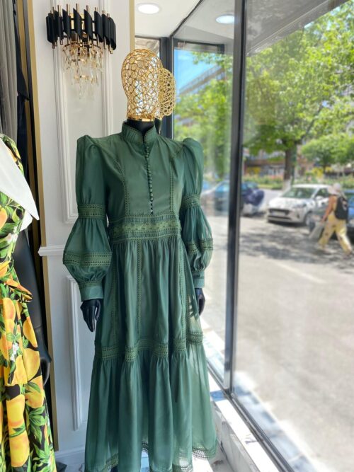 Rochie verde imperial